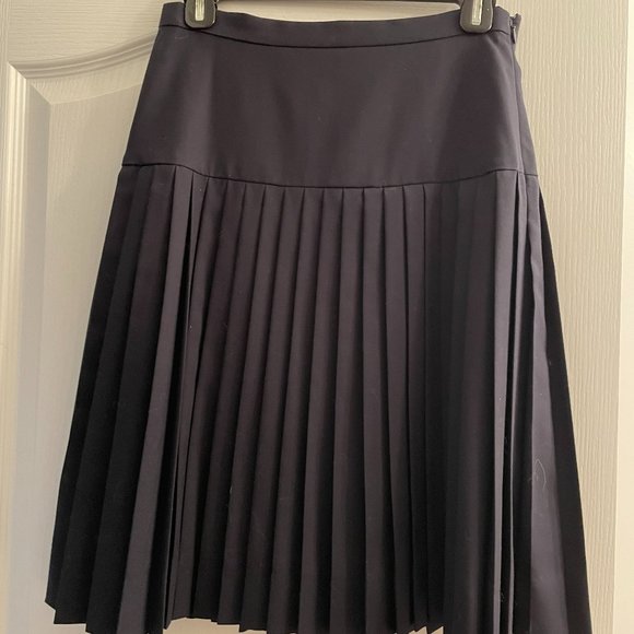 J. Crew drop waist pleated skirt - Picture 3 of 3